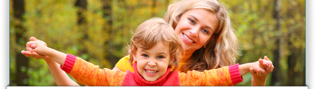 Happy Mother and Daughter