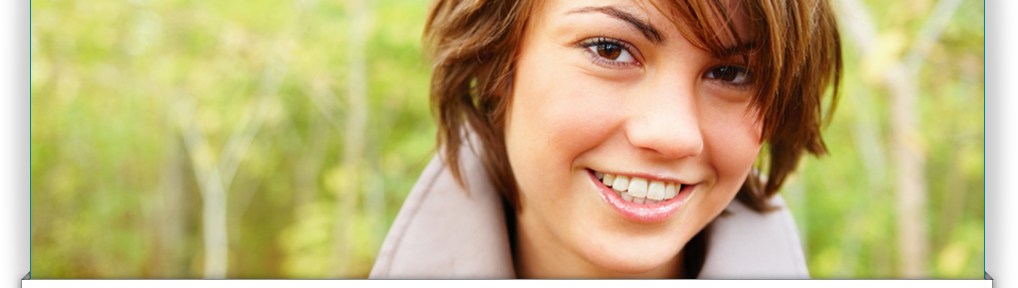 Young woman with a nice smile